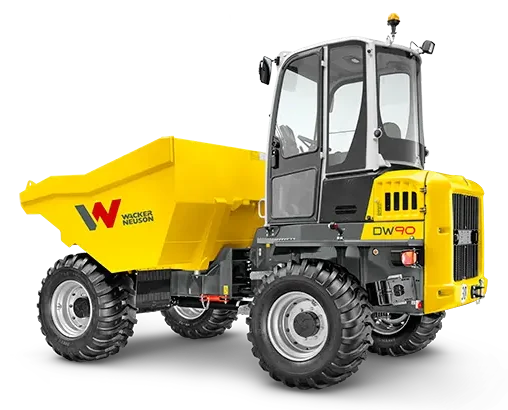 Dumpers wacker dw90 cabbed dumper 9t cabbed dumper
