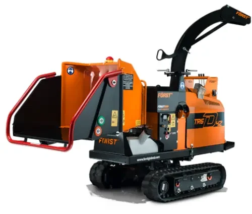 Forst tracked wood chipper